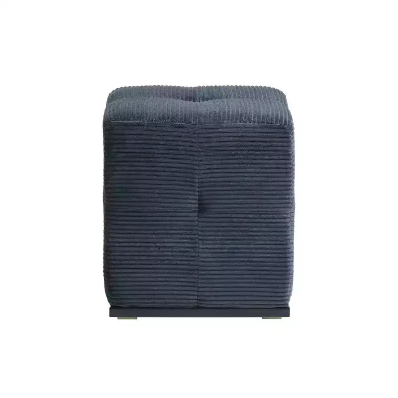 HomeStock U0700 Blanche Black/Velvet Power Recliner With Led Recliner With Led