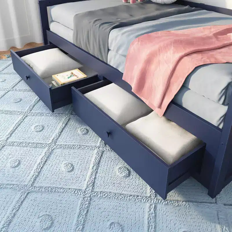 Elizabeth Twin to King Bed w/ Storage Drawers