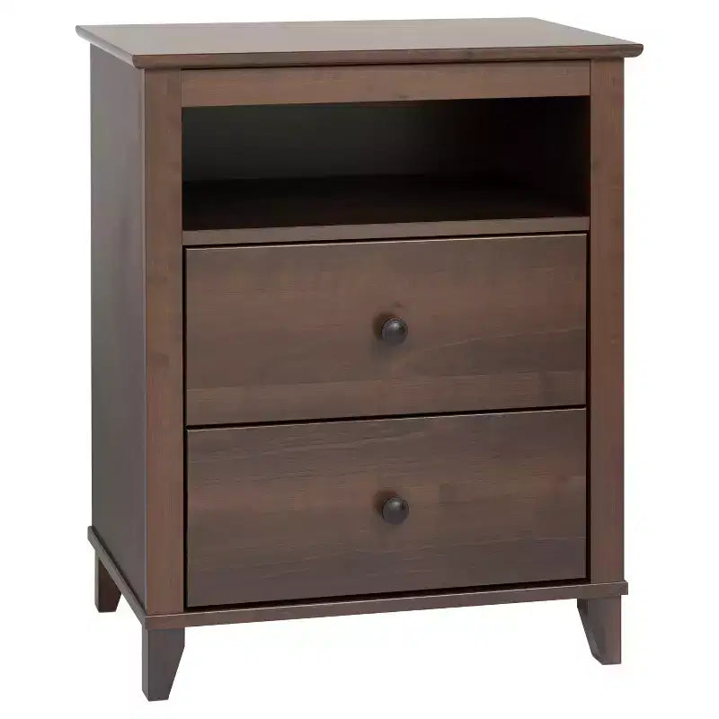 Yaletown 2 - Drawer Tall Nightstand - Prepac