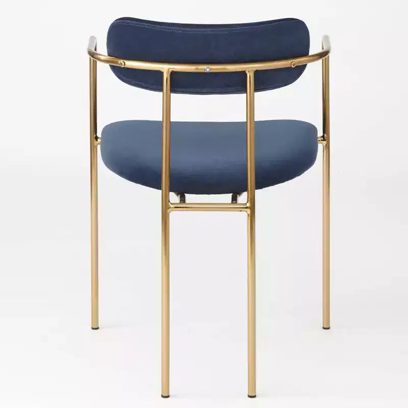 Buylateral Set of 2 Healey Retro Velvet Dining Armchairs