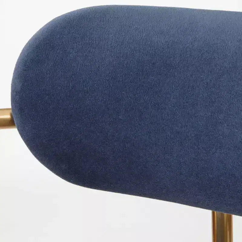 Buylateral Set of 2 Healey Retro Velvet Dining Armchairs