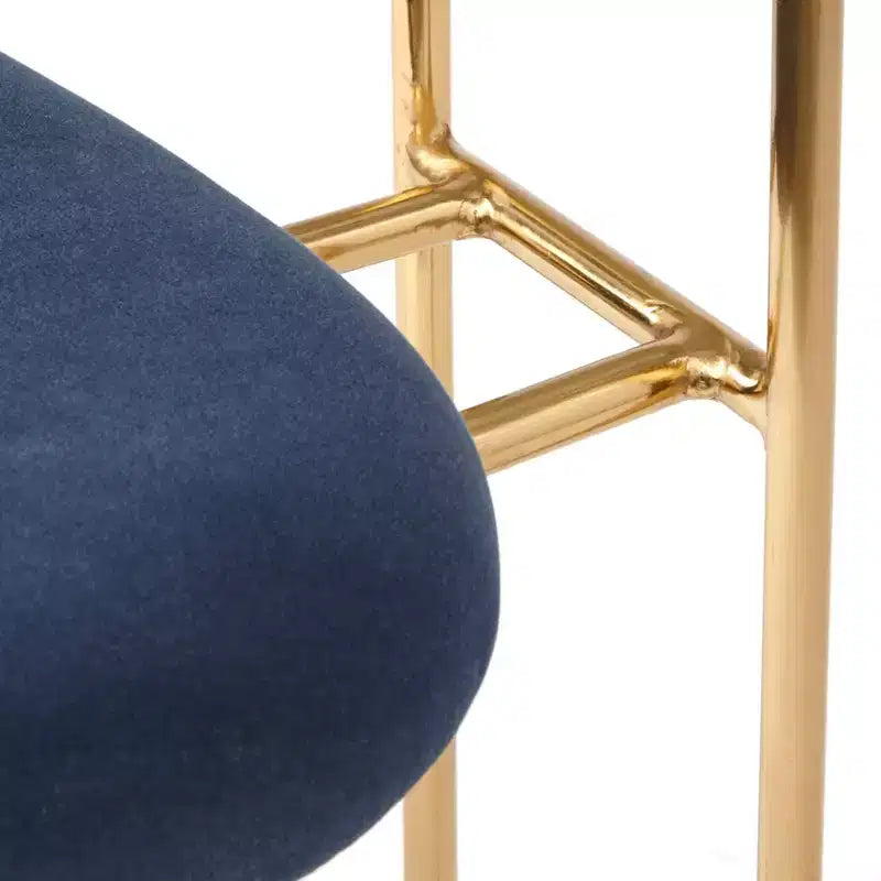Buylateral Set of 2 Healey Retro Velvet Dining Armchairs