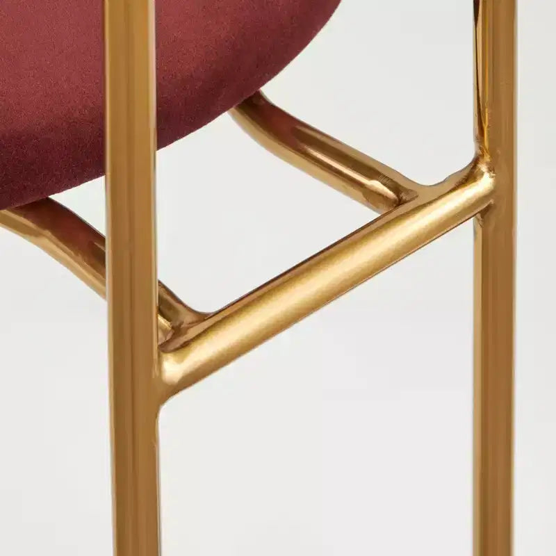 Buylateral Set of 2 Healey Retro Velvet Dining Armchairs