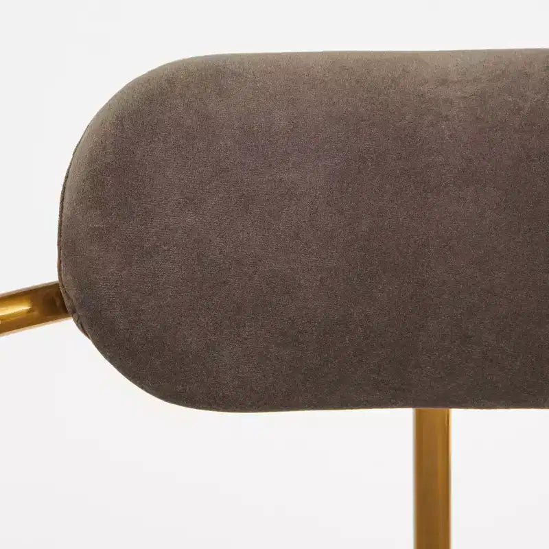 Buylateral Set of 2 Healey Retro Velvet Dining Armchairs