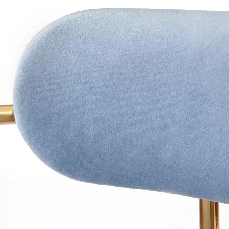 Buylateral Set of 2 Healey Retro Velvet Dining Armchairs