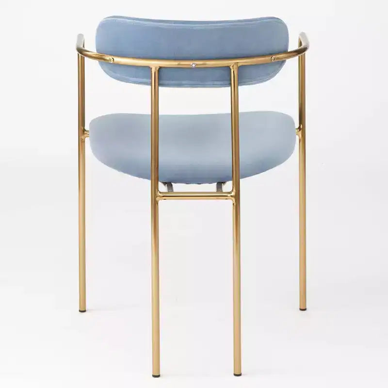 Buylateral Set of 2 Healey Retro Velvet Dining Armchairs