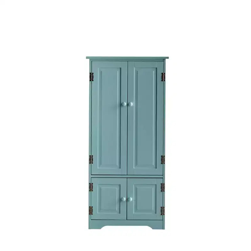Buylateral Tall 4 Door Pantry Storage Cabinet